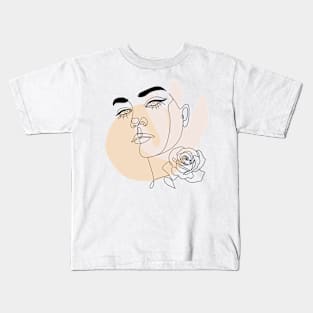 Rose Beauty Kids T-Shirt